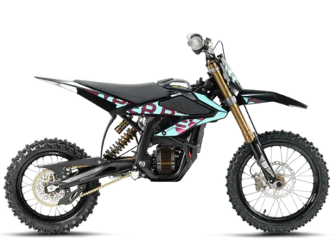 Sur Ron Hyper Bee Bleu Profil Gauche 3 480x360