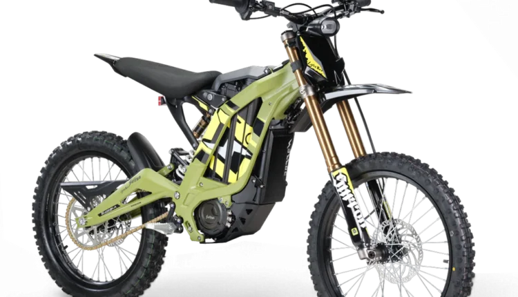 Sur Ron Light Bee X Vert Offroad Profil Droite Un Quart 750x430
